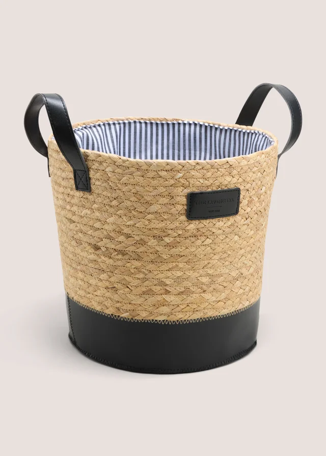 Black Living Co Round Basket