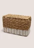 Natural Woven Storage Trunk - Small Image 1