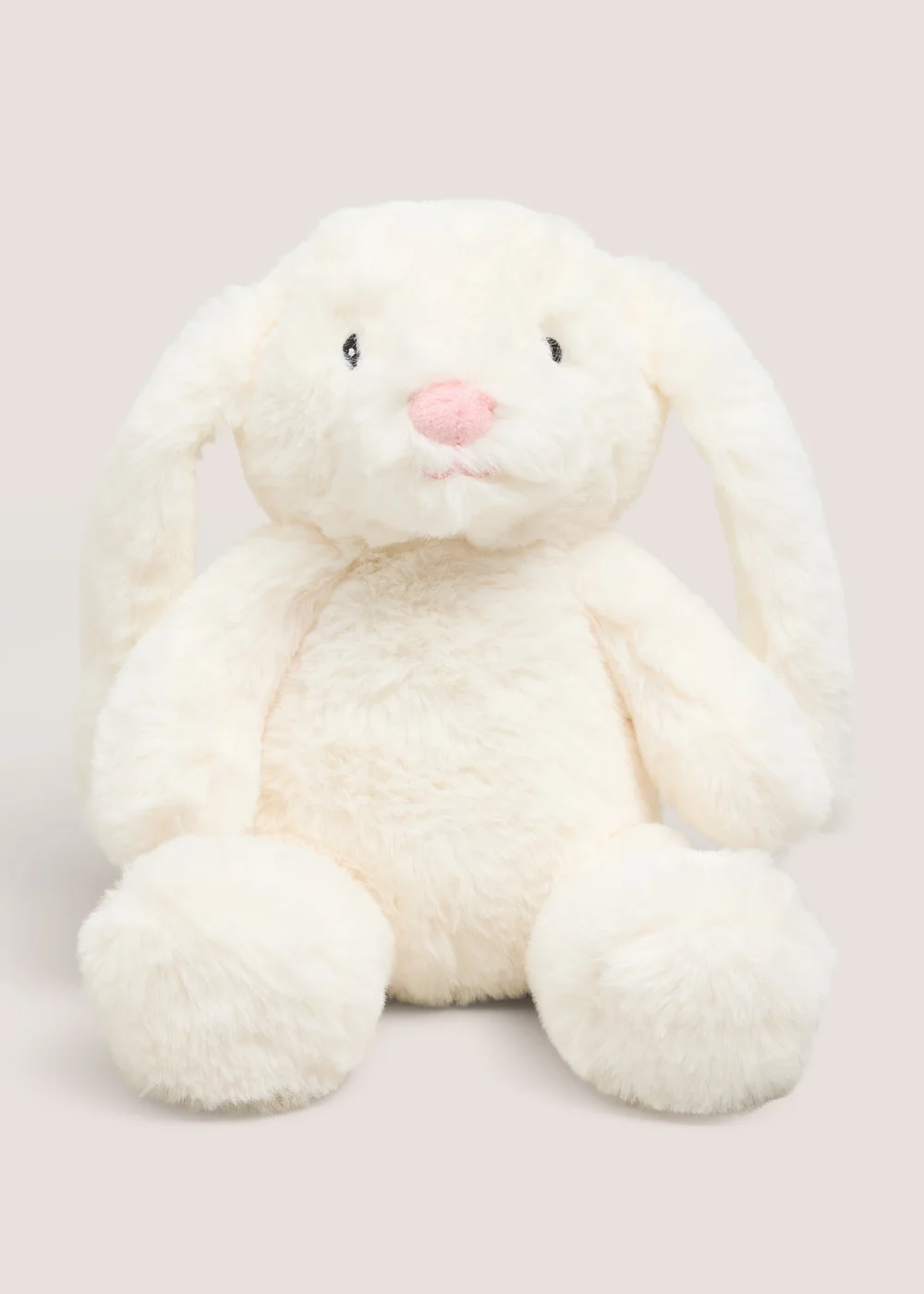 Baby White Bunny Toy - One Size Image 1