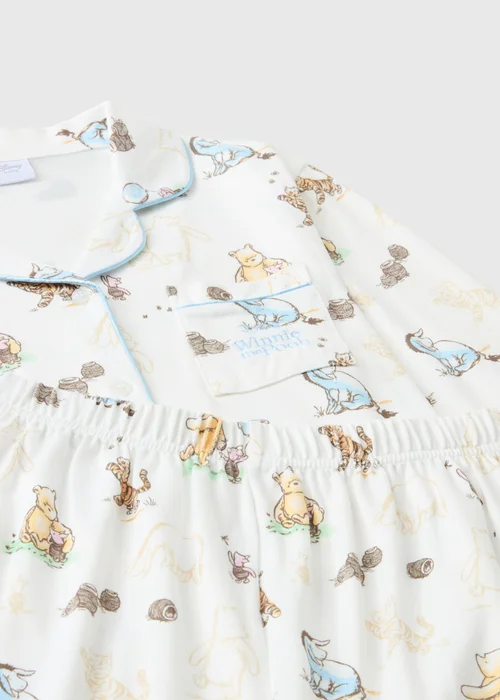 Disney Kids Cream Winnie The Pooh Pyjama Set (1-13yrs) - Age 2 - 3 Years Image 2