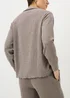 Papaya Petite Taupe Textured Co Ord Shirt - Size 6 Image 3