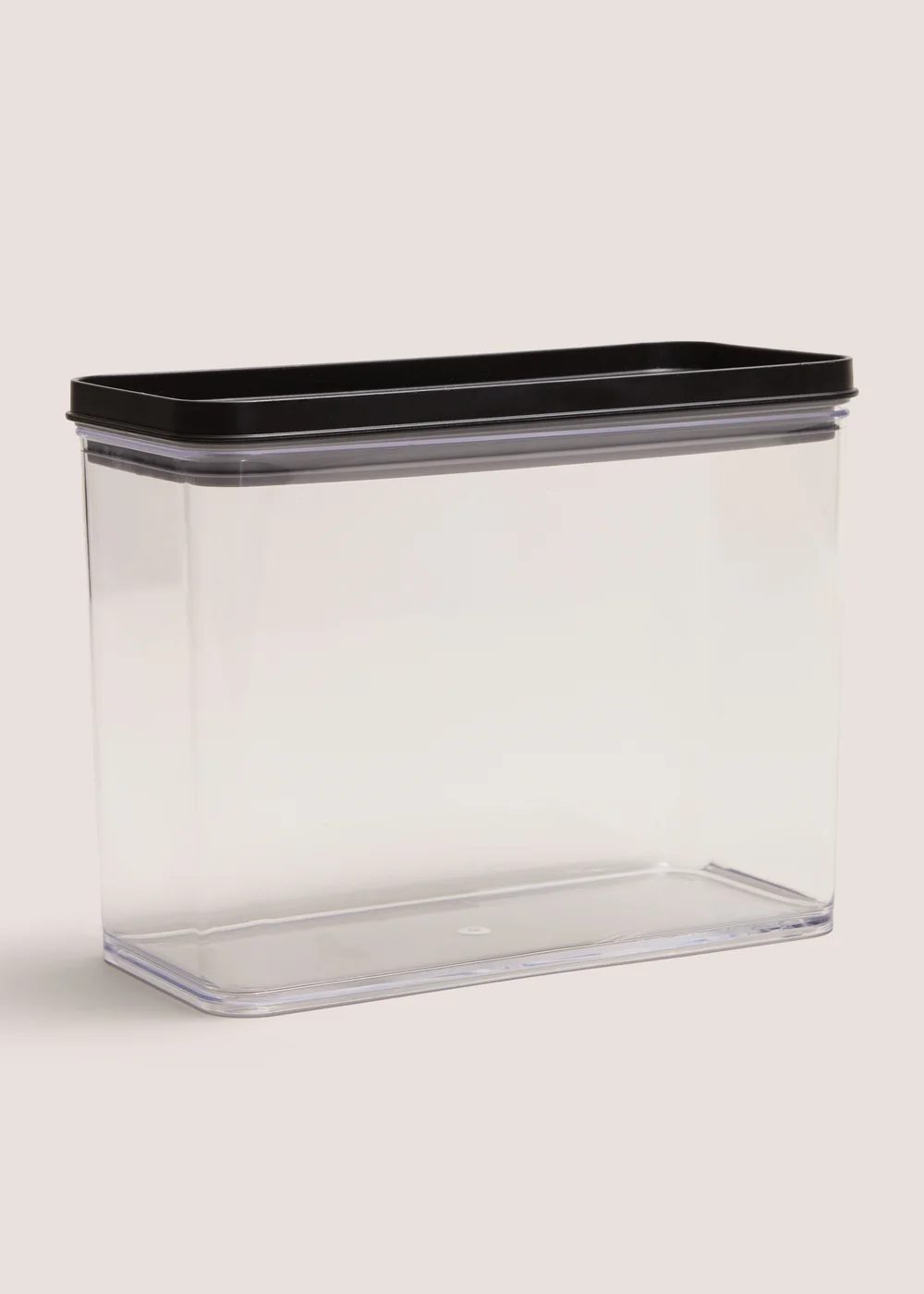 Black Wide Storage Jar Image 1