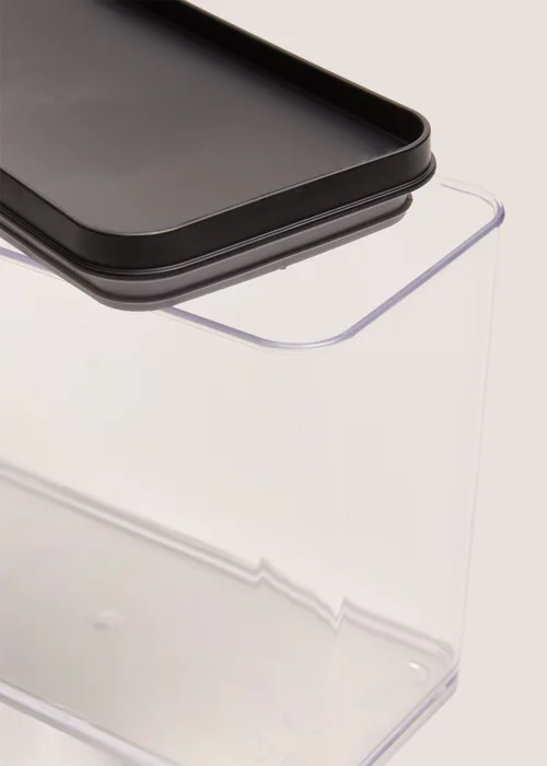 Black Wide Storage Jar Image 2