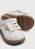 Girls White Bow T Bar Shoes (Younger 4-12) - Size 4 Infants Image 2