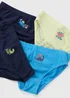 7 Pack Boys Multicolour Dino Briefs (1.5-11yrs) - 1.5 - 2 Years Image 2