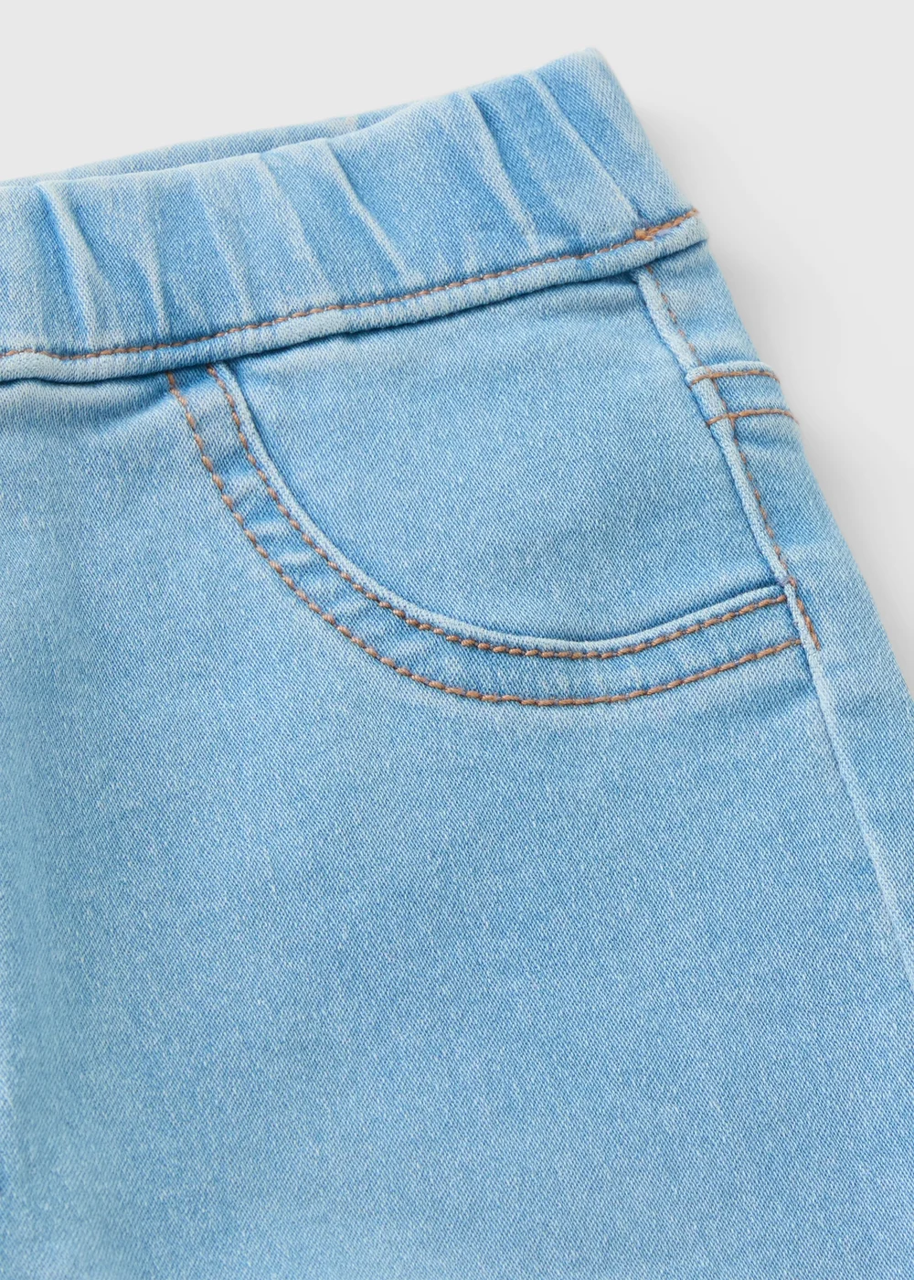 Girls Light Wash Jeggings (1-7yrs) - 1 to 1 half years Image 2