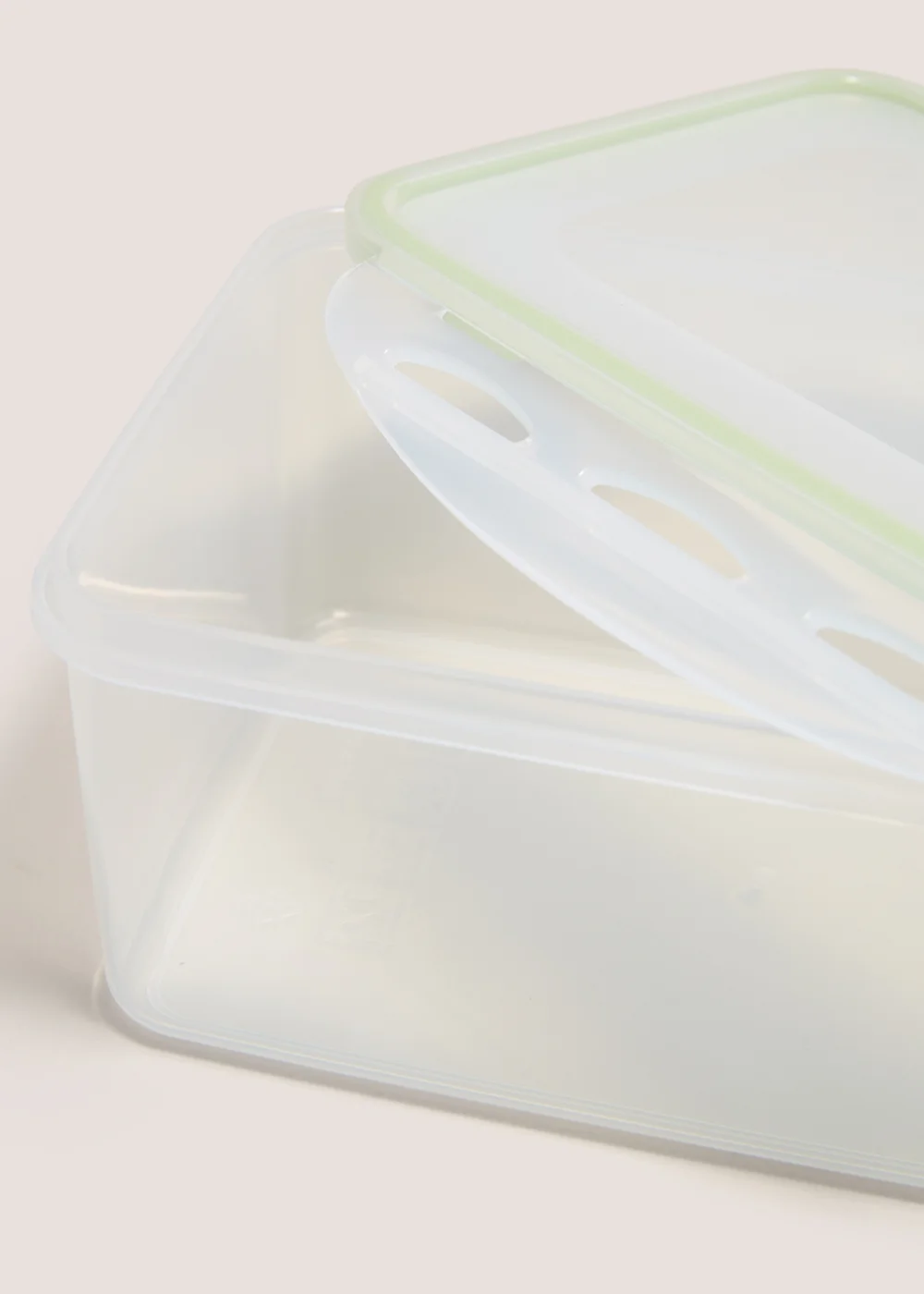 3 Piece Rectangle Clip Lock Containers Image 2