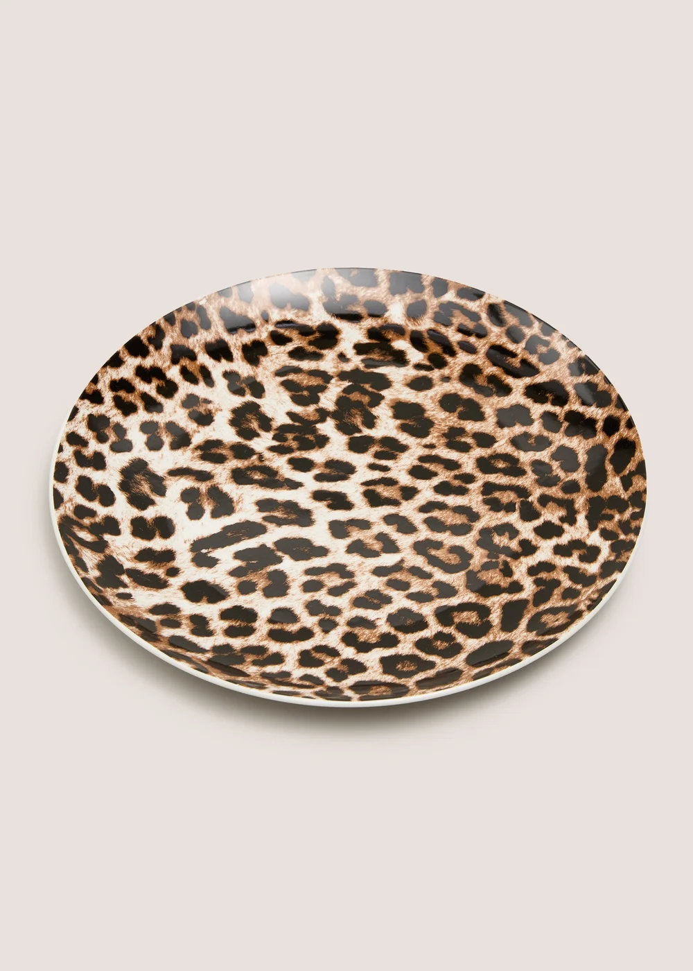 Leopard Print Dinner Plate Image 1