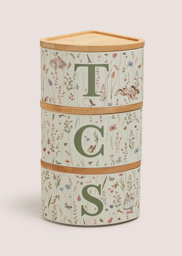 Rabbit Corner Stackable Canisters