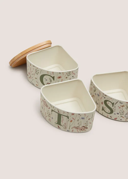 Rabbit Corner Stackable Canisters Image 2