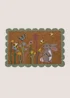 Rabbit Scalloped Edge Door Mat Image 1