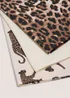 3 Pack Leopard Tea Towels Image 2