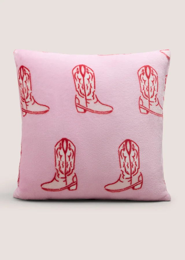 Pink Cowboy Cushion