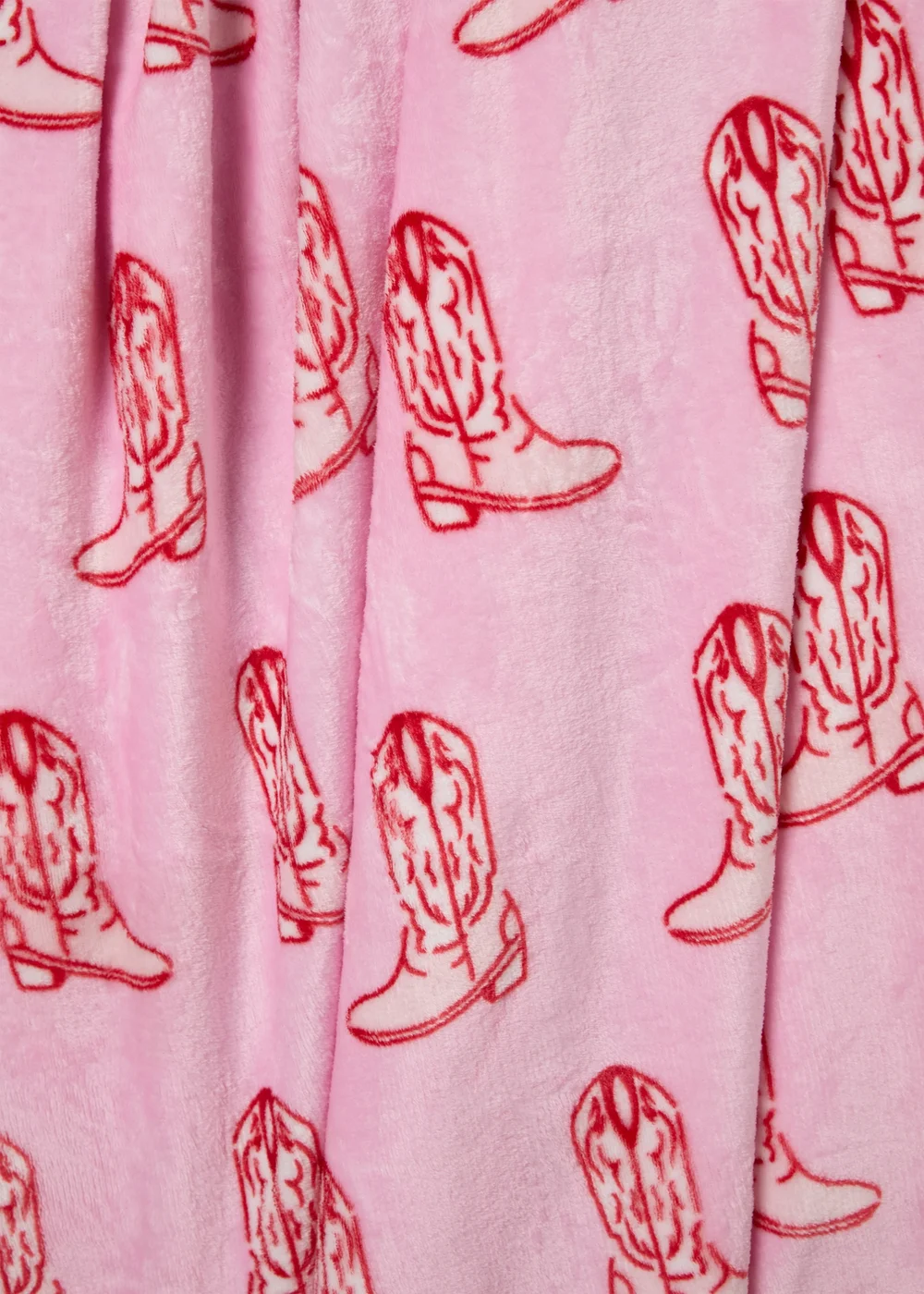 Pink Cowboy Throw Image 2