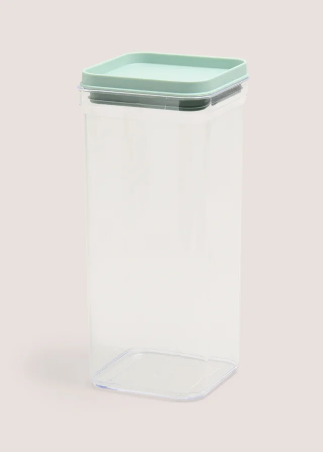 Green Stackable Storage Jar