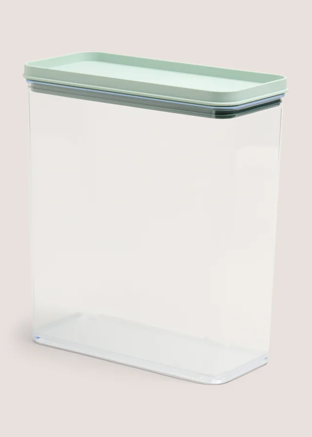 Green Stackable Large Storage Jar