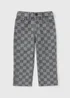 Boys Grey Checkerboard Jeans (1-7yrs) - 1 to 1 half years Image 1