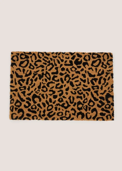 Leopard Grounded Door Mat Image 1