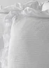White Frill Textured Duvet Set - Double Image 2