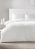 White Seersucker Duvet Set - Double Image 1
