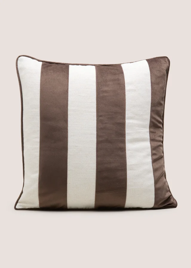 Brown Stripe Cushion