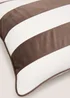 Brown Stripe Cushion Image 2