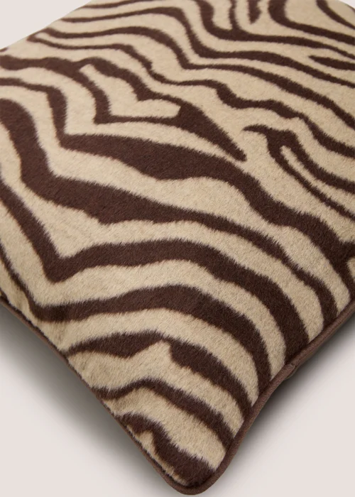 Zebra Jacquard Cushion Image 2