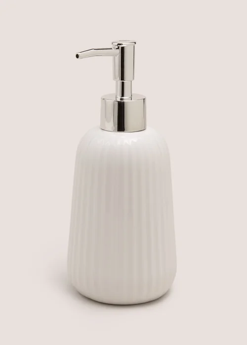 White Soap Dispenser Image 1