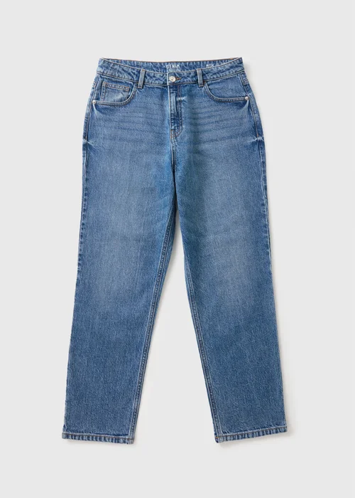 Papaya Petite Midwash Ava Mom Jeans - Size 6 Image 4