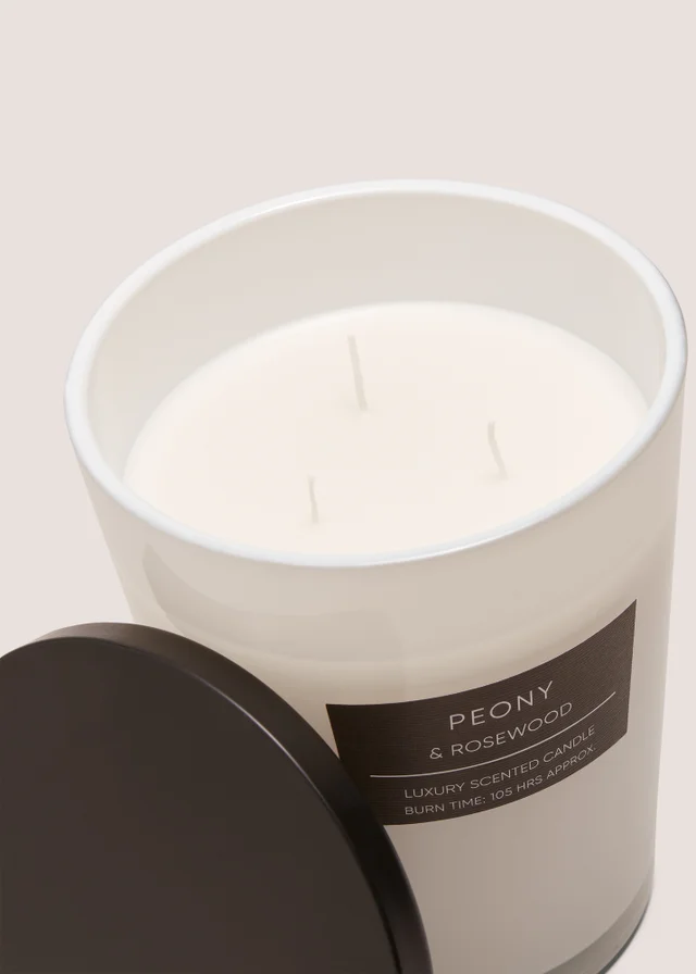 White Peony & Rosewood Elegance Candle