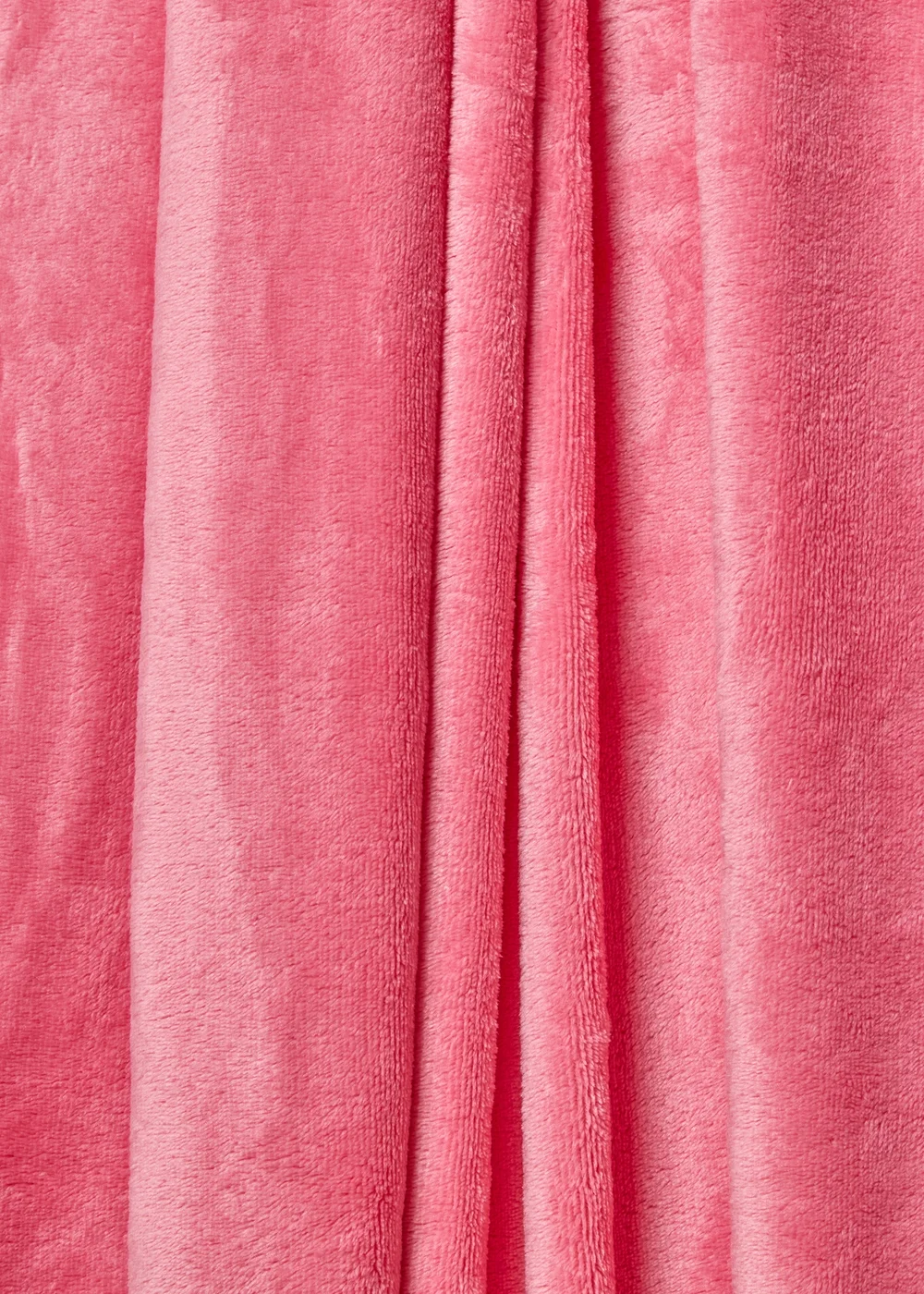 Pink Plain Large Throw Image 2