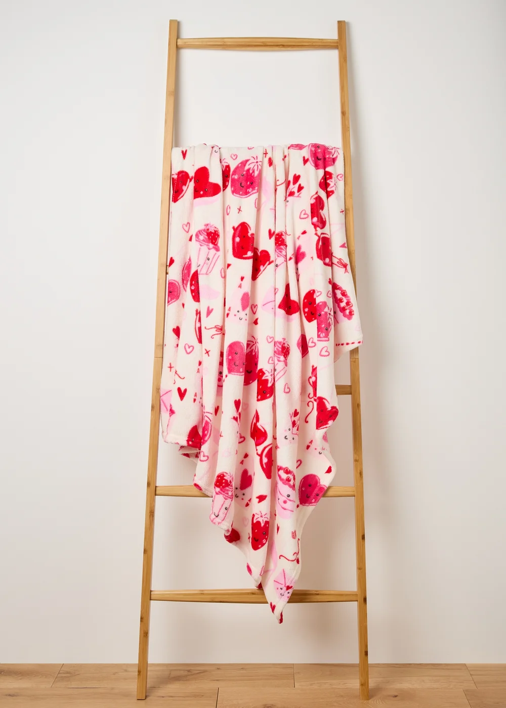 Cherry Lovelock Fleece Throw Image 1