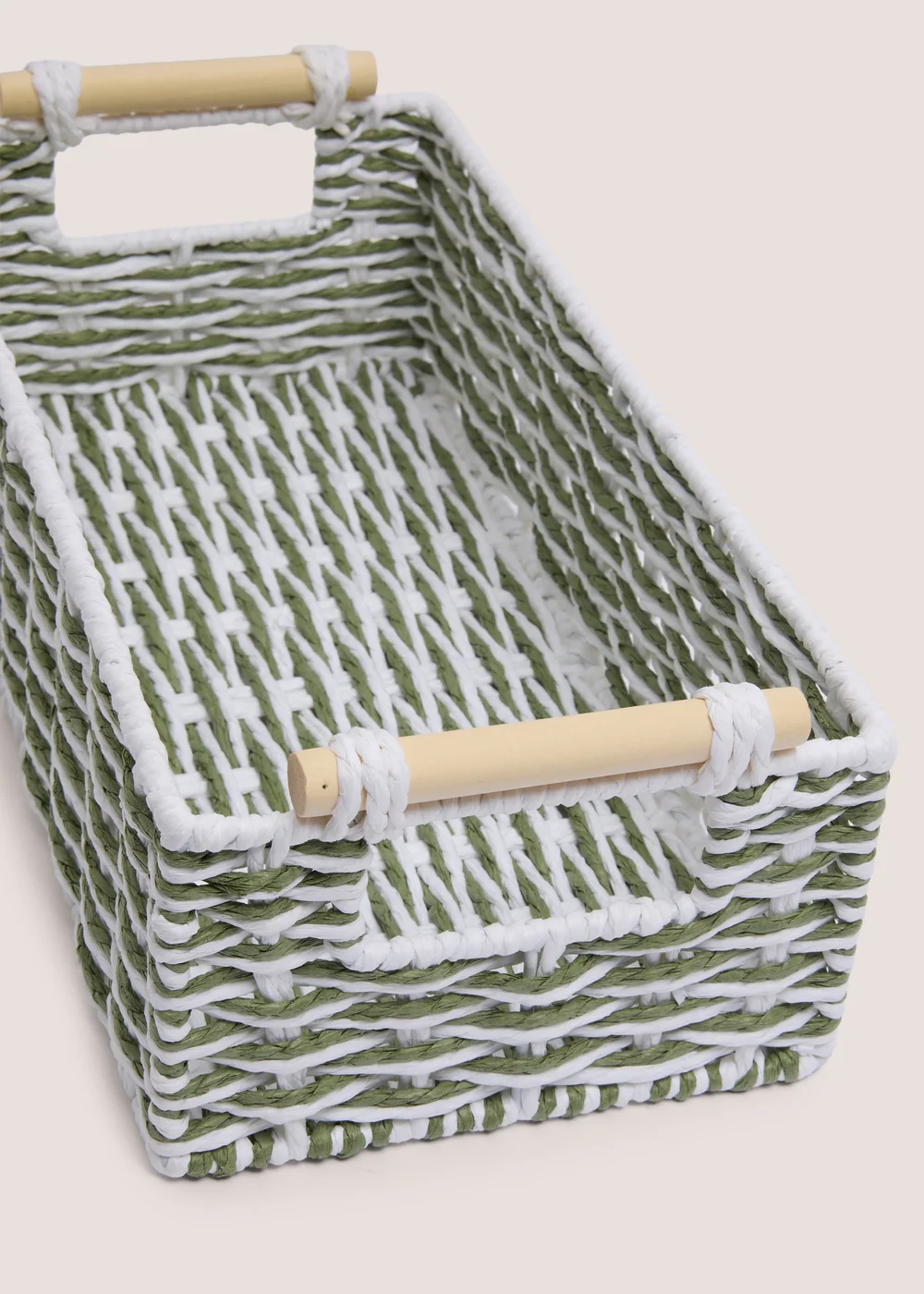 Green Rope Storage Tray Image 2