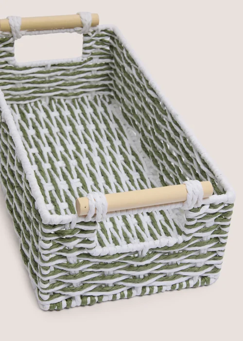 Green Rope Storage Tray Image 2