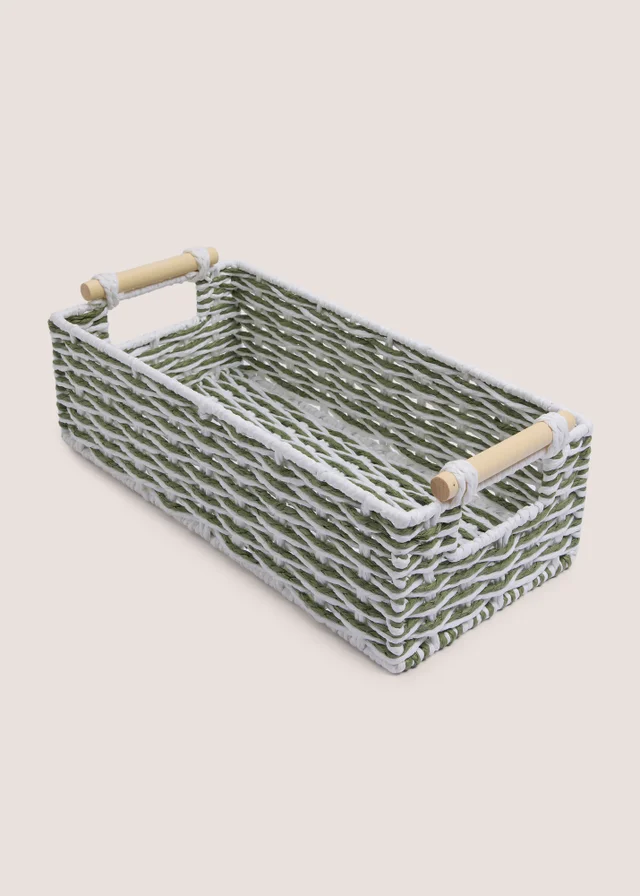 Green Rope Storage Tray