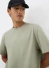Khaki Essential Crew Neck T-Shirt - Extra small Image 3