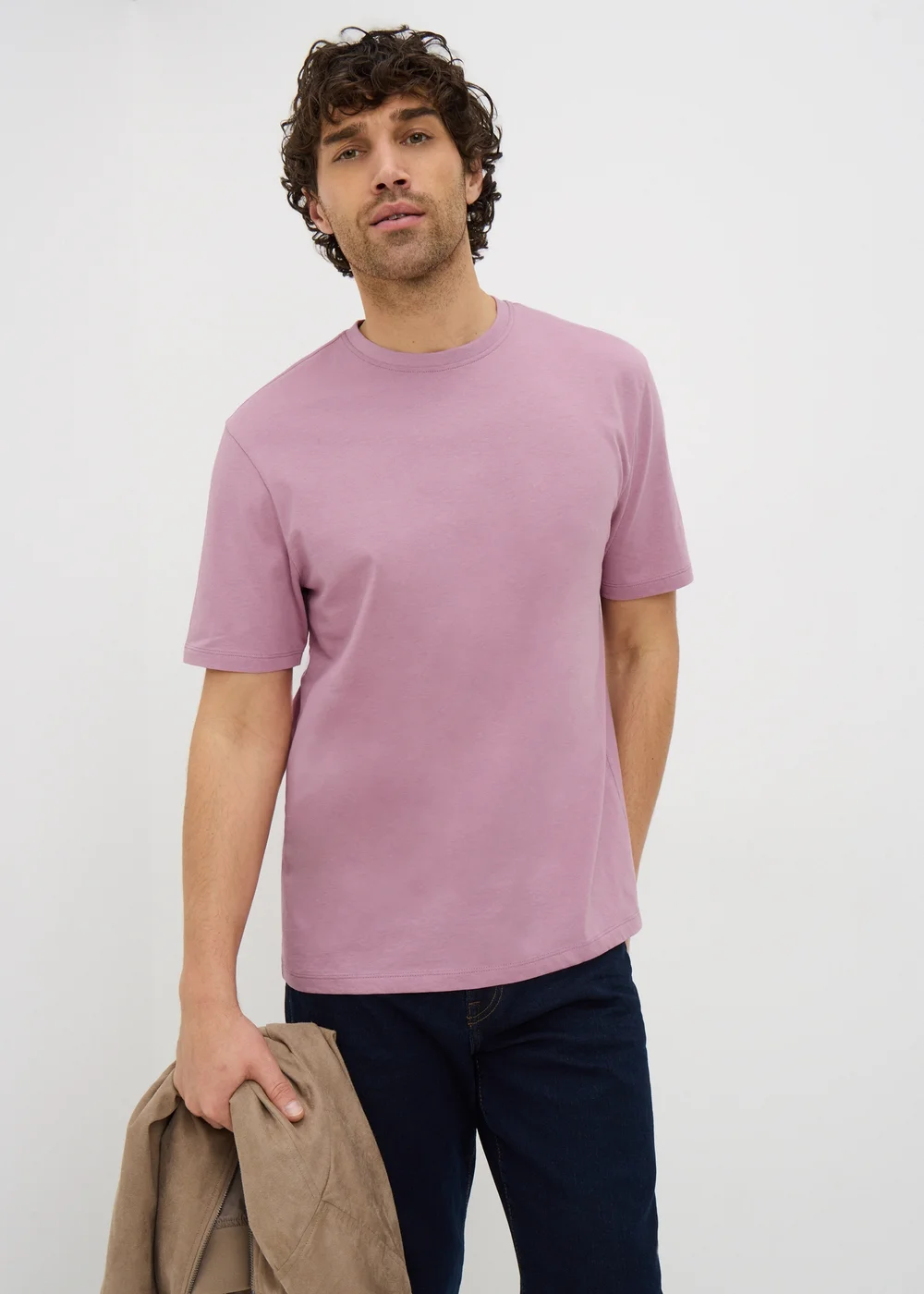 Orchid Essential Crew Neck T-Shirt - Extra small Image 1