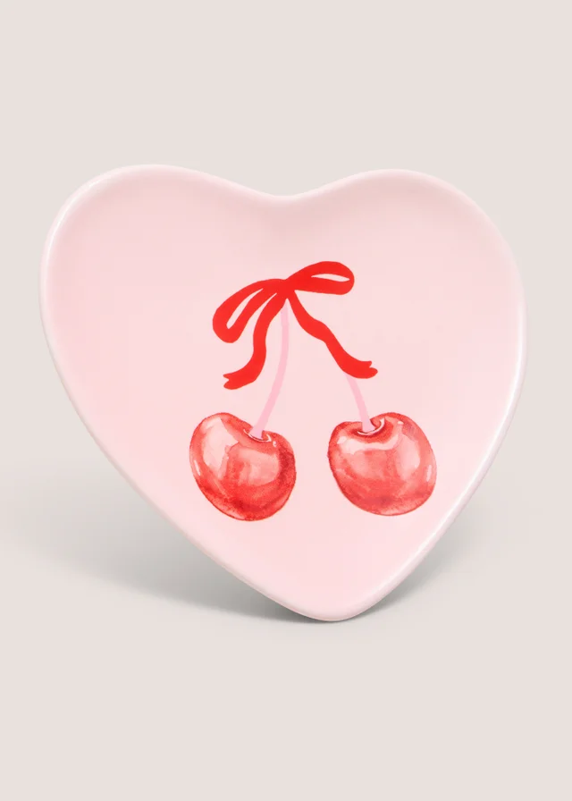 Pink Cherry Trinket Dish