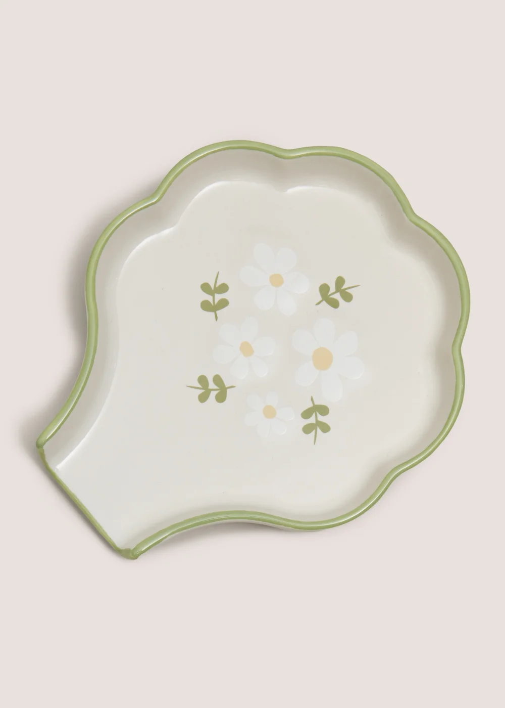 Green Floral Tea Bag Tidy Image 2