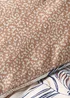 Neutral Tiger Print Duvet Set - Single Image 3
