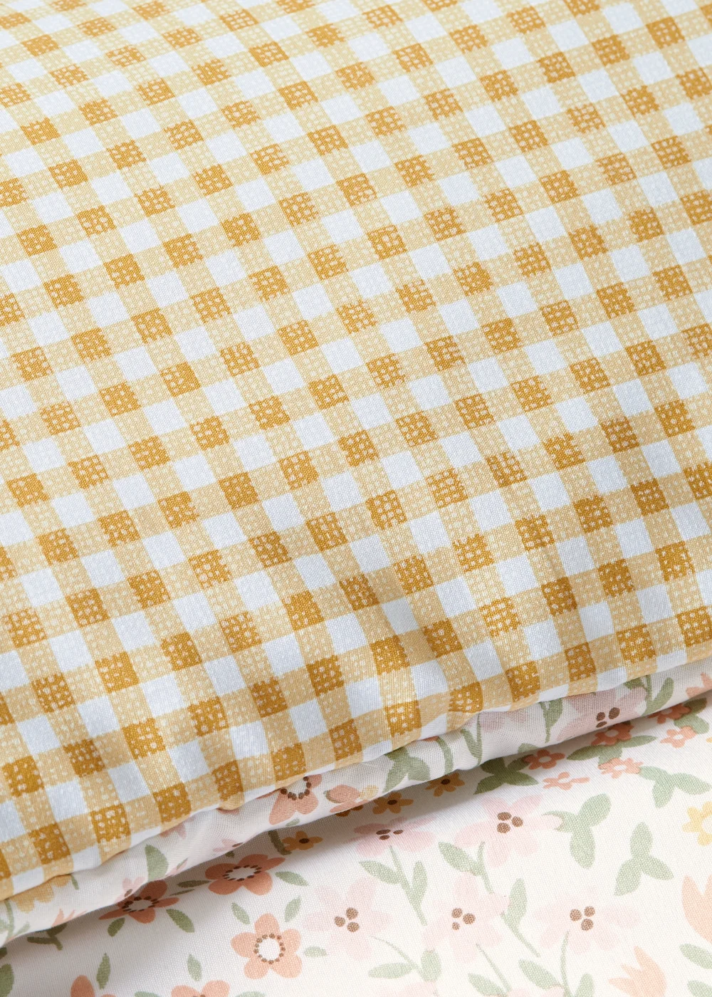 Yellow Ditsy Floral Duvet Set - Single Image 2