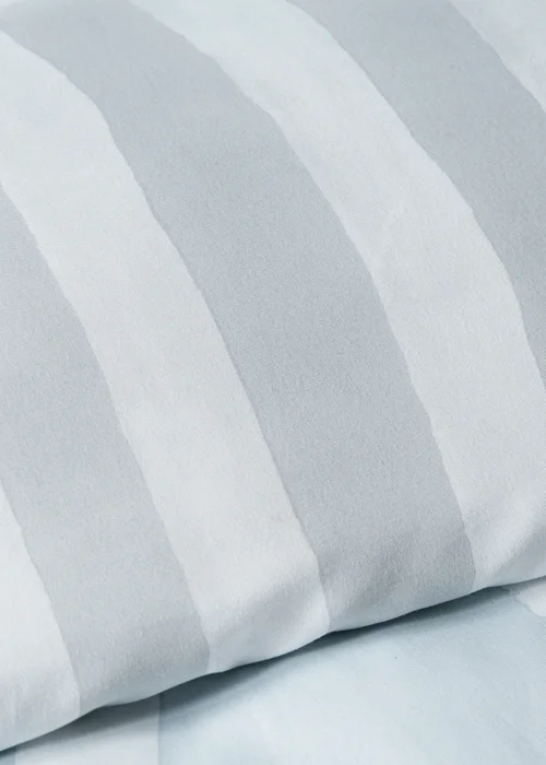 Blue Wavy Striped Duvet Set - Single Image 3