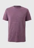 Souluxe Purple 2 Tone T-Shirt - Extra small Image 4