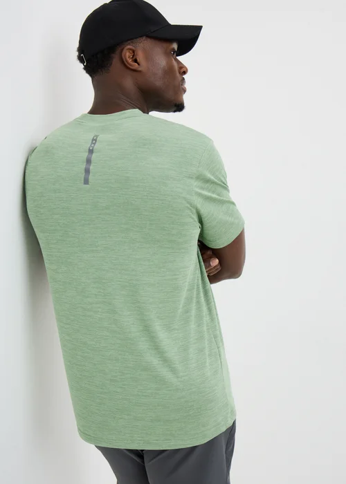 Souluxe Green Basic 2 Tone T-Shirt - Extra small Image 3