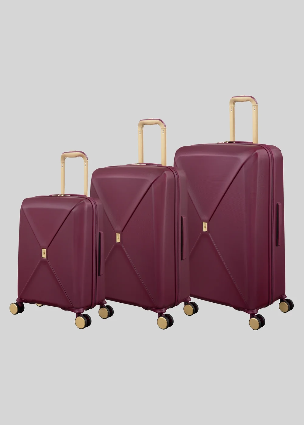 IT Luggage Statuesque Burgundy Hardshell Suitcase - Cabin Image 1