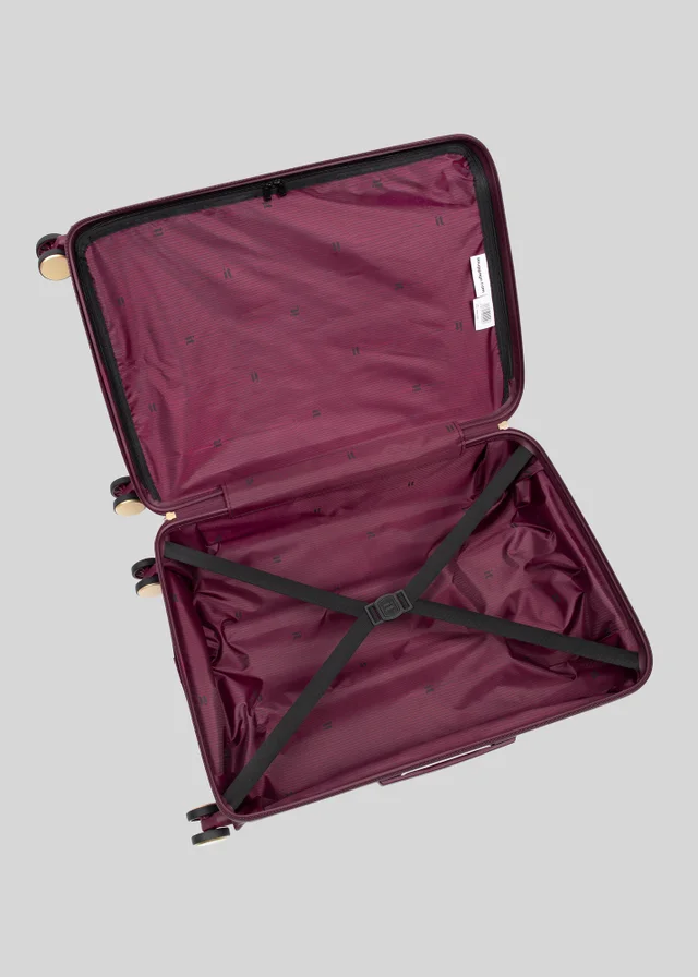 IT Luggage Statuesque Burgundy Hardshell Suitcase