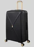 IT Luggage Statuesque Black Hardshell Suitcase - Medium Image 3