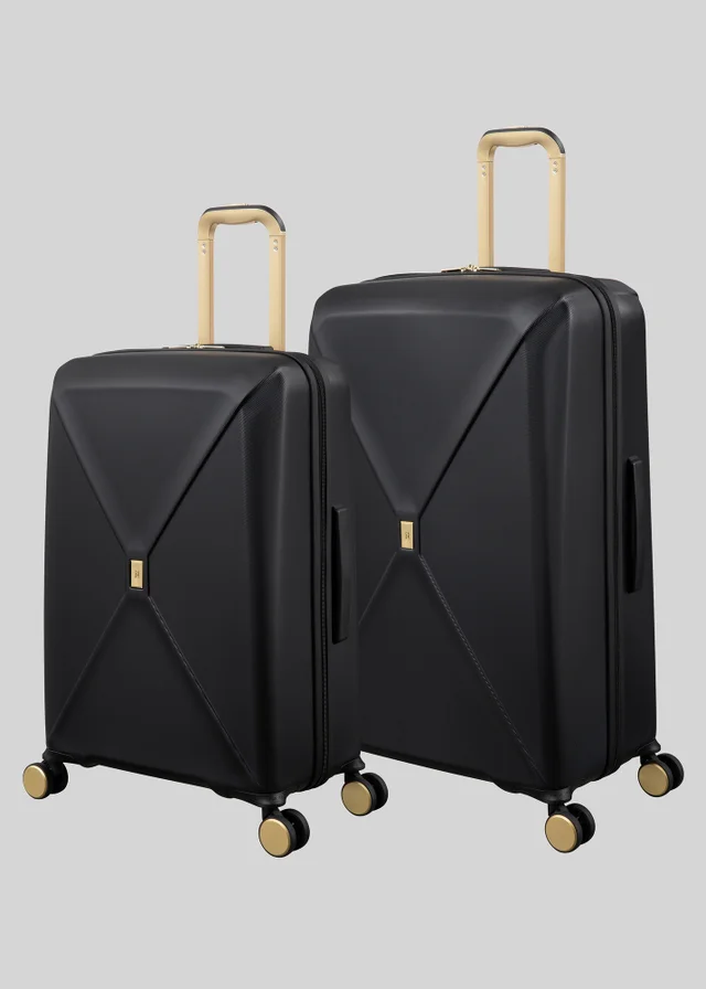 IT Luggage Statuesque Black Hardshell Suitcase