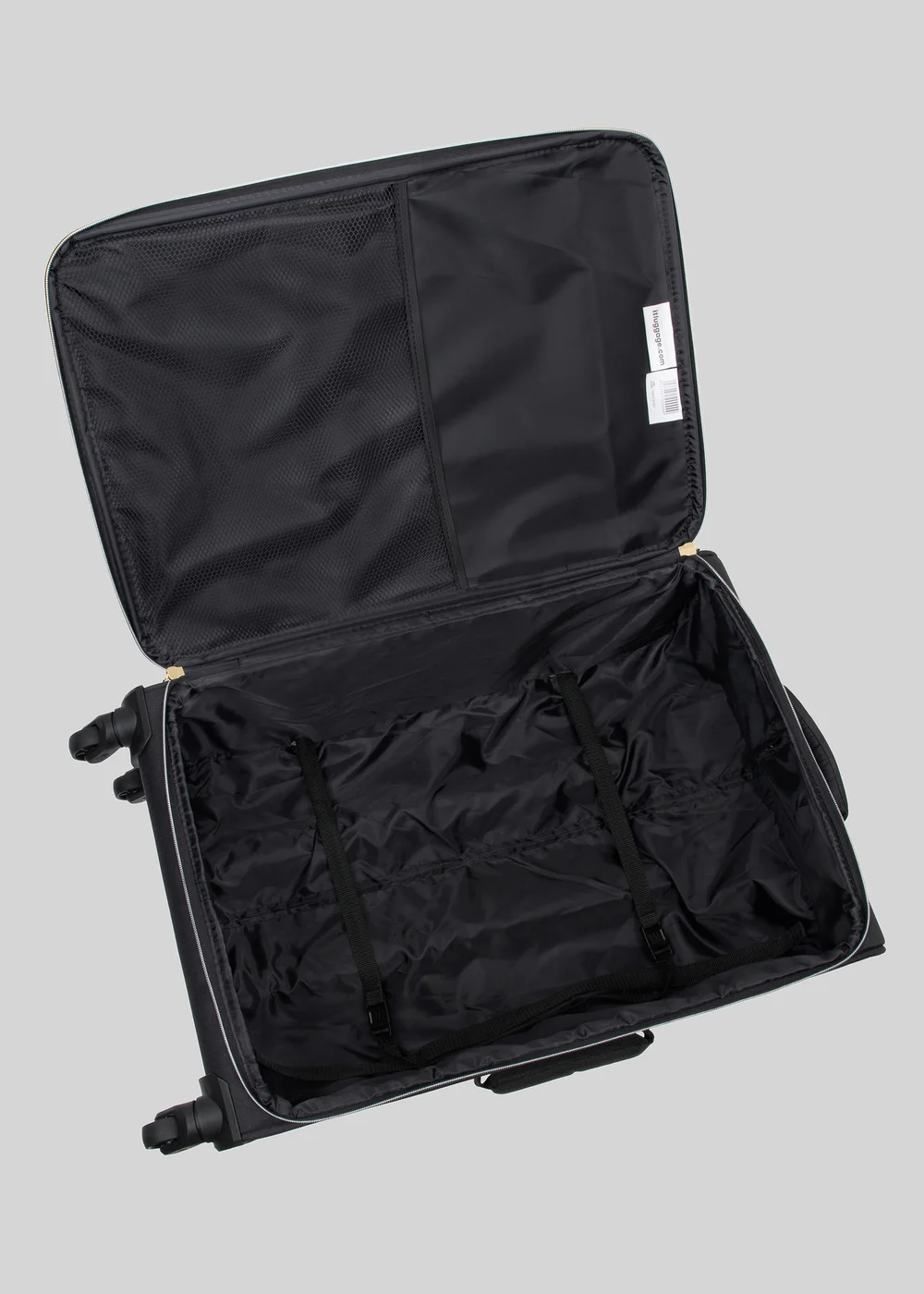 IT Luggage Ravishing Black Soft Suitcase - Cabin Image 2