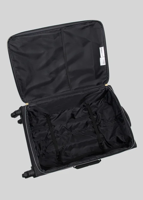 IT Luggage Ravishing Black Soft Suitcase - Cabin Image 2